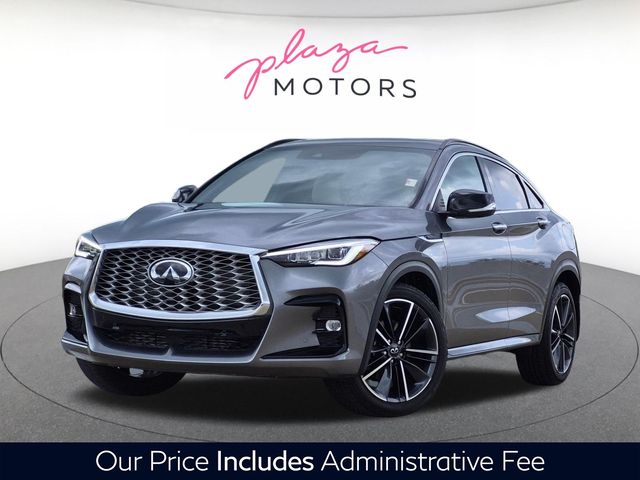 Gray (Graphite Shadow) 2025 INFINITI QX55 SUV / Crossover All-Wheel Drive Continuously Variable Transmission