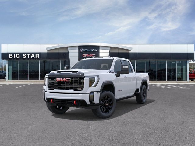 2026 GMC Sierra 2500HD AT4 White at Wharton Chevrolet GMC