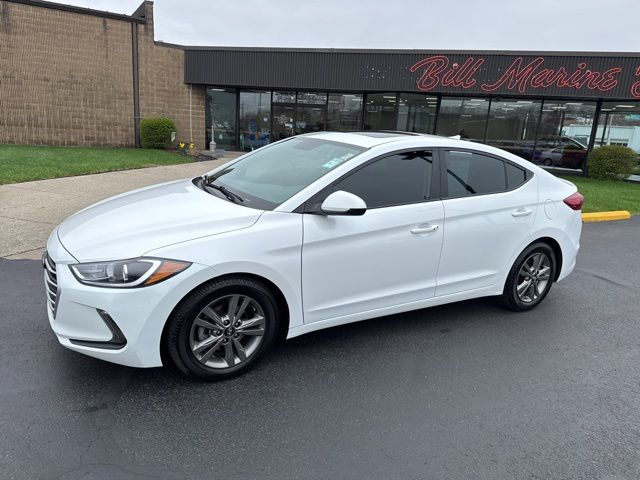 Quartz White Pearl 2018 Hyundai Elantra Value Edition FWD Sedan Front-Wheel Drive 6-Speed Automatic