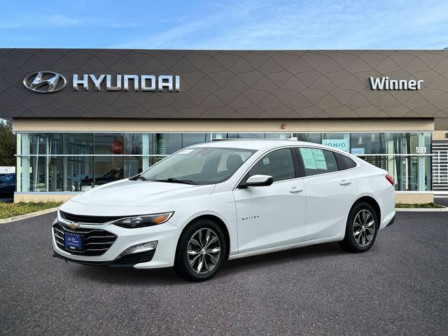 Summit White 2024 Chevrolet Malibu Sedan Front-Wheel Drive Continuously Variable Transmission