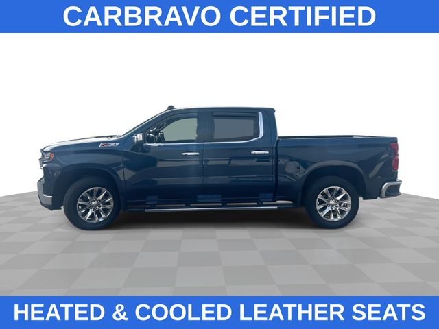 Northsky Blue Metallic 2020 Chevrolet Silverado 1500 Pickup Truck Four-Wheel Drive 8-Speed Automatic