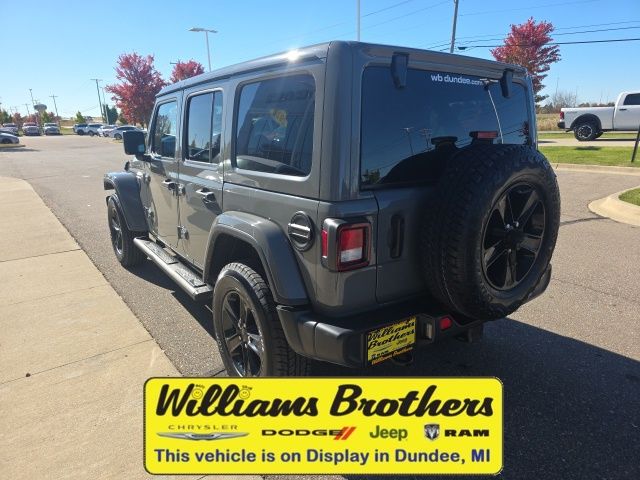2022 Jeep Wrangler Unlimited Sahara Altitude - Sting-Gray Clearcoat exterior view 11
