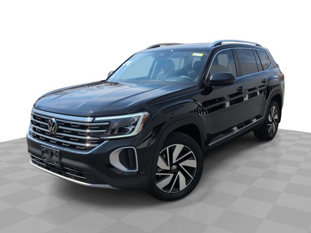 Deep Black Pearl 2025 Volkswagen Atlas SEL 4Motion SUV / Crossover All-Wheel Drive 8-Speed Automatic