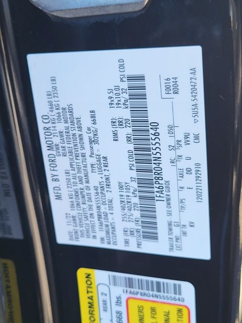 Used Car 2022 Ford Mustang  Mach 1 For Sale Under $50,000 In San Antonio, Texas