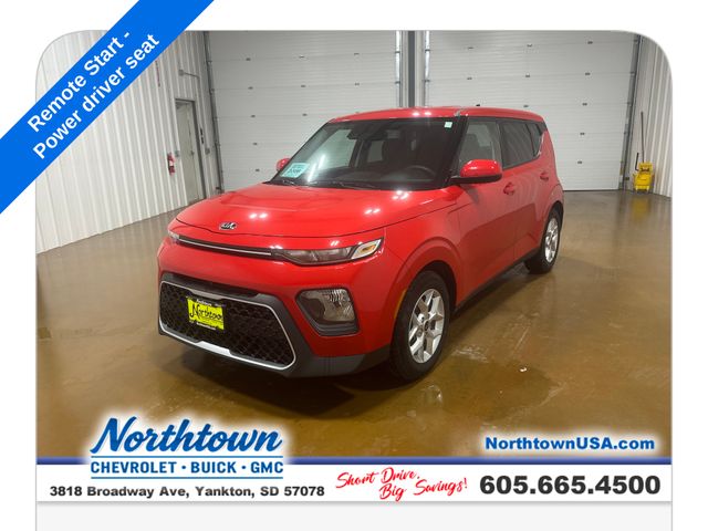 Inferno Red 2021 Kia Soul S FWD SUV / Crossover Front-Wheel Drive Continuously Variable Transmission