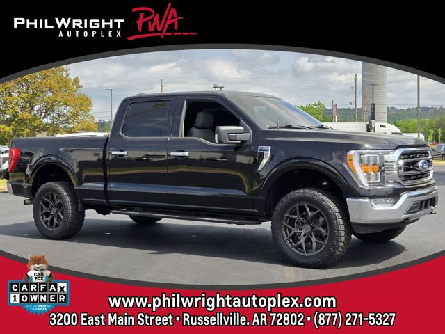Black Metallic 2023 Ford F-150 XLT SuperCrew 4WD Pickup Truck Four-Wheel Drive Automatic