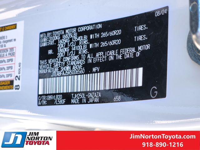 Used 2024 Toyota Land Cruiser SUV
