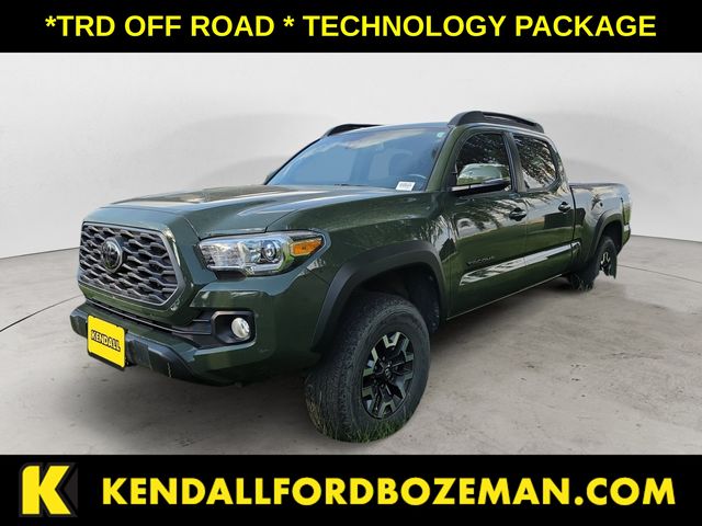 Army Green 2021 Toyota Tacoma Pickup Truck Four-Wheel Drive 6-Speed Automatic