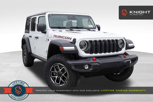Bright White Clearcoat 2026 Jeep Wrangler SUV / Crossover Four-Wheel Drive 8-Speed Automatic