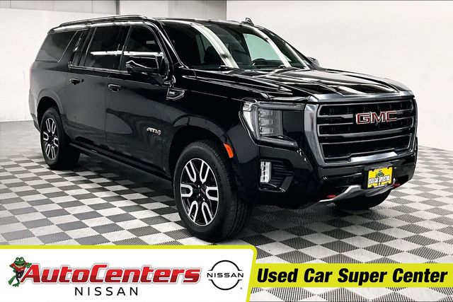 Onyx Black 2024 GMC Yukon XL AT4 4WD SUV / Crossover Four-Wheel Drive 10-Speed Automatic