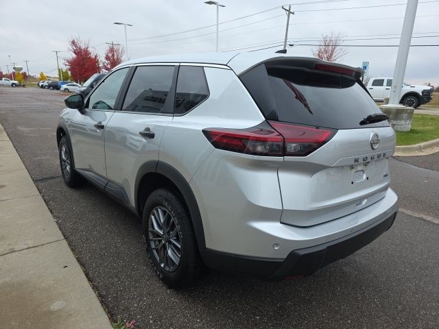 2024 Nissan Rogue S - Brilliant Silver Metallic exterior view 8