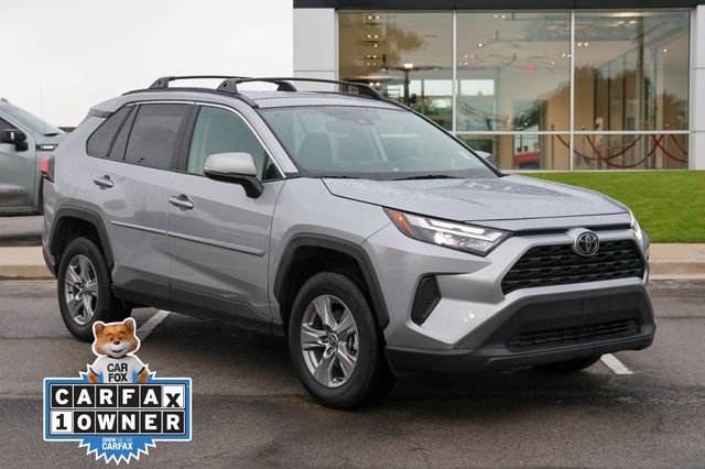 Silver 2025 Toyota RAV4 SUV / Crossover Front-Wheel Drive 8-Speed Automatic