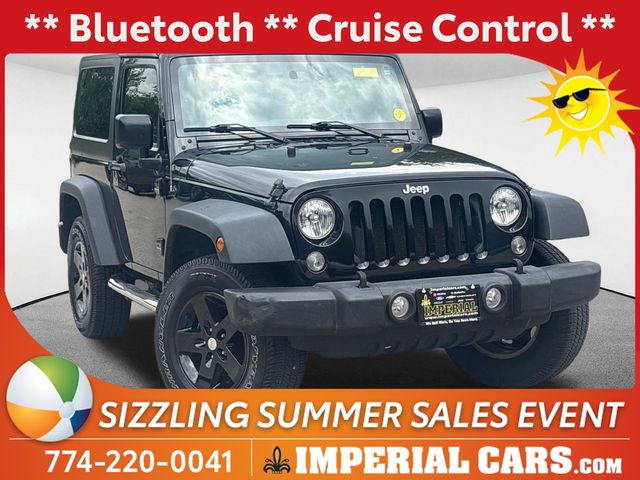 Black Clearcoat 2017 Jeep Wrangler SUV / Crossover Four-Wheel Drive 6-Speed Manual