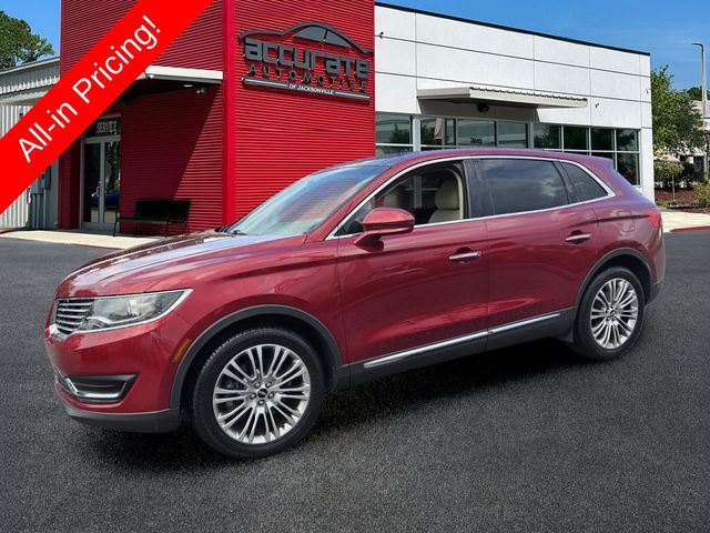 Ruby Red Metallic 2018 Lincoln MKX SUV / Crossover Front-Wheel Drive 6-Speed Automatic