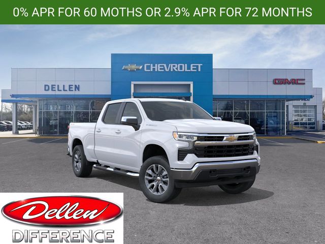 Summit White 2026 Chevrolet Silverado 1500 Pickup Truck Four-Wheel Drive 8-Speed Automatic