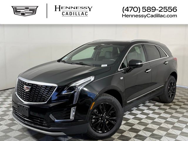 Black Metallic 2022 Cadillac XT5 Premium Luxury AWD SUV / Crossover Four-Wheel Drive 9-Speed Automatic