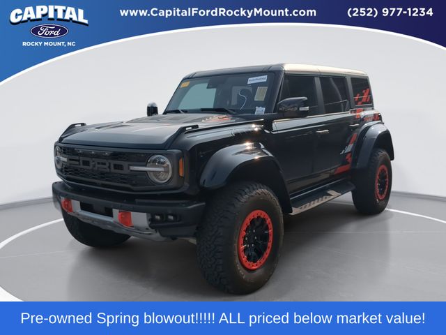 Shadow Black 2024 Ford Bronco Raptor SUV / Crossover Four-Wheel Drive Automatic
