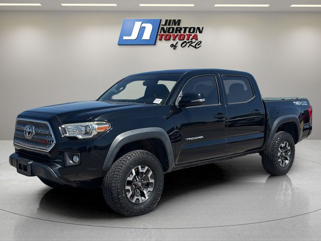 Black 2017 Toyota Tacoma Pickup Truck Four-Wheel Drive 6-Speed Automatic