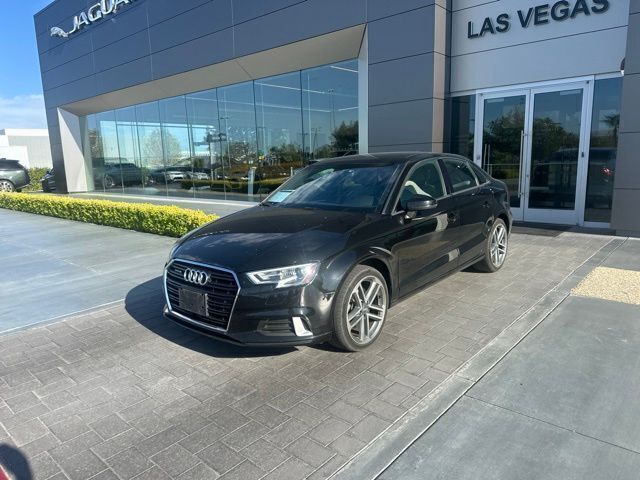 Black 2018 Audi A3 Sedan All-Wheel Drive 6-Speed Automatic