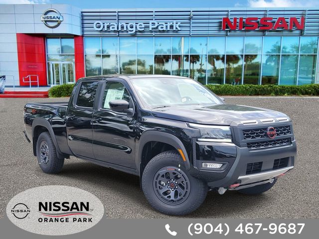 Super Black 2026 Nissan Frontier Pickup Truck Four-Wheel Drive 9-Speed Automatic Overdrive
