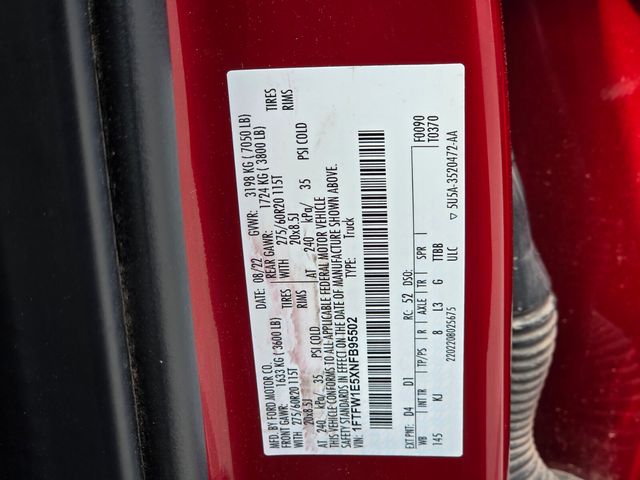 Used 2022 Red Ford King Ranch image 36