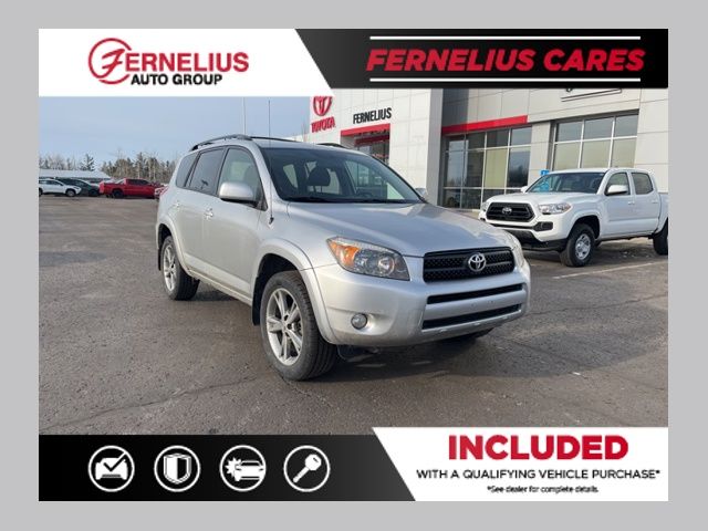 Silver 2008 Toyota RAV4 Sport AWD SUV / Crossover Four-Wheel Drive 4-Speed Automatic