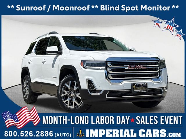 Summit White 2023 GMC Acadia SUV / Crossover Four-Wheel Drive 9-Speed Automatic