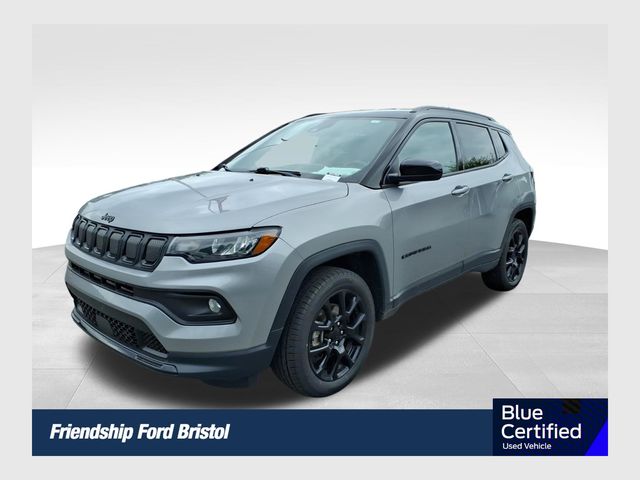 Billet Silver Metallic Clearcoat 2022 Jeep Compass SUV / Crossover Four-Wheel Drive 9-Speed Automatic
