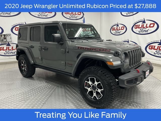 Sting-Gray Clearcoat 2020 Jeep Wrangler SUV / Crossover Four-Wheel Drive 8-Speed Automatic