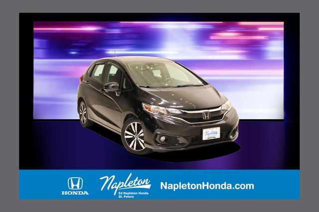 Crystal Black Pearl 2019 Honda Fit EX FWD Hatchback Front-Wheel Drive Continuously Variable Transmission
