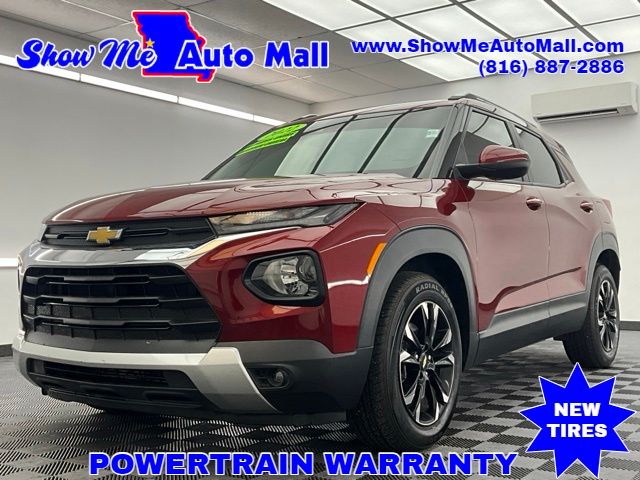 Red (Crimson Metallic) 2022 Chevrolet Trailblazer LT FWD SUV / Crossover Front-Wheel Drive Continuously Variable Transmission