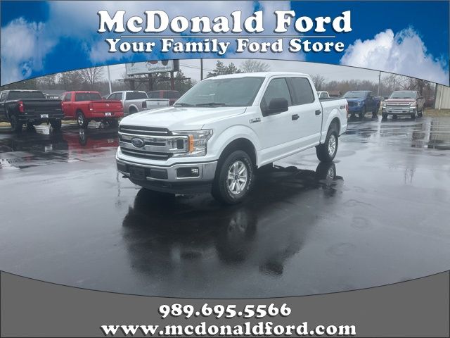 Oxford White 2020 Ford F-150 XLT SuperCrew 4WD Pickup Truck Four-Wheel Drive Automatic