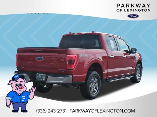 Used 2022 Red Ford XLT image 5