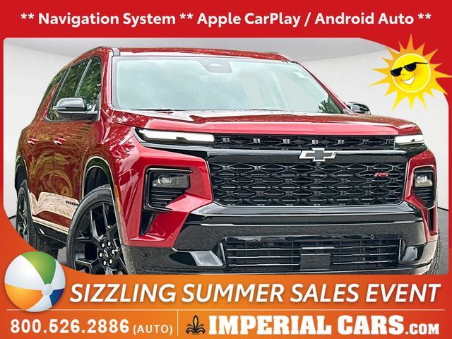 Radiant Red Tintcoat 2026 Chevrolet Traverse SUV / Crossover Four-Wheel Drive 8-Speed Automatic