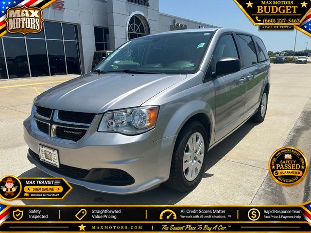 Billet Silver Metallic Clearcoat 2018 Dodge Grand Caravan Minivan Front-Wheel Drive 6-Speed Automatic
