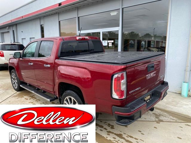 Red Quartz Tintcoat 2019 GMC Canyon Denali Crew Cab 4WD Pickup Truck Four-Wheel Drive 8-Speed Automatic