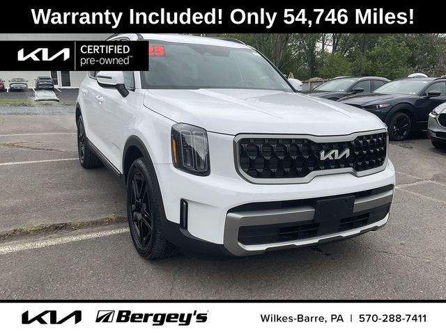 Glacial White Pearl 2023 Kia Telluride SUV / Crossover All-Wheel Drive 8-Speed Automatic