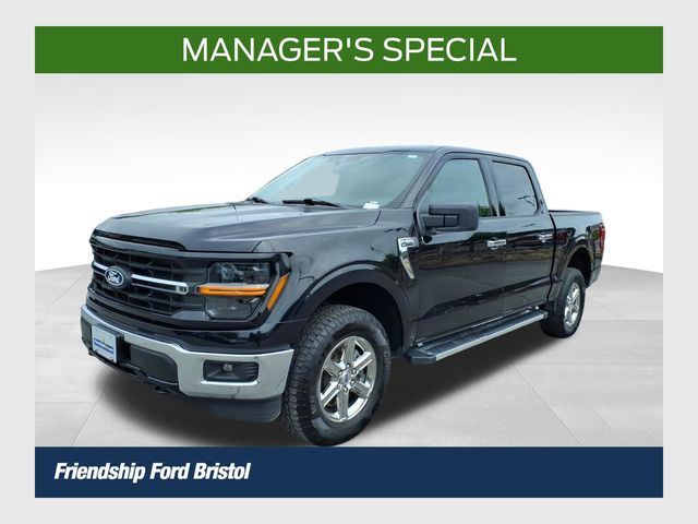 Black Metallic 2025 Ford F-150 Pickup Truck Four-Wheel Drive Automatic