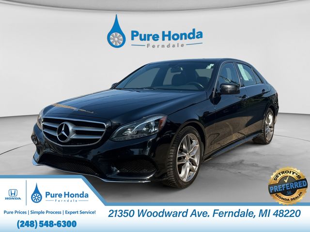 Obsidian Black Metallic 2014 Mercedes-Benz E-Class Sedan 7-Speed Automatic