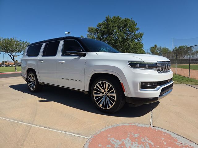 Bright White Clearcoat 2024 Jeep Grand Wagoneer L SUV / Crossover Four-Wheel Drive 8-Speed Automatic