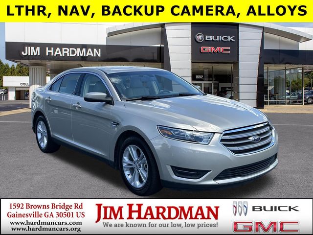 White Gold Metallic 2018 Ford Taurus Sedan Front-Wheel Drive 6-Speed Automatic