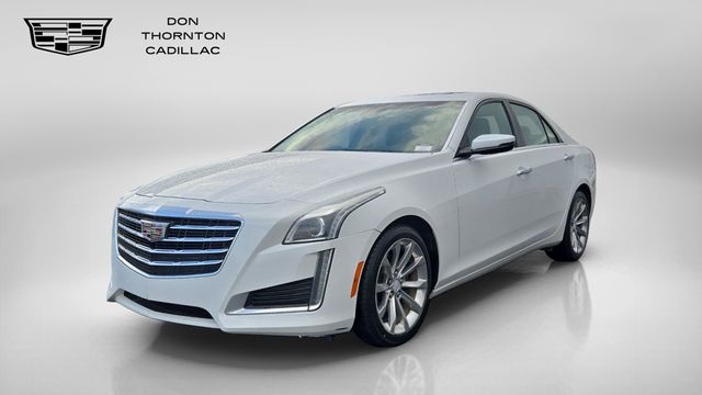 Crystal White Tricoat 2019 Cadillac CTS Sedan All-Wheel Drive 8-Speed Automatic