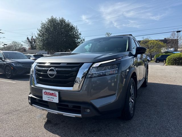 Gun Metallic/Super Black 2022 Nissan Pathfinder SL 4WD SUV / Crossover All-Wheel Drive 9-Speed Automatic