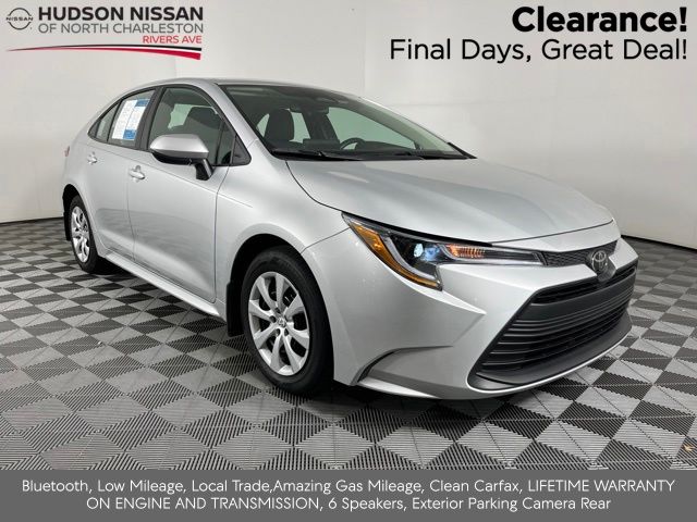 Classic Silver Metallic 2025 Toyota Corolla Sedan Front-Wheel Drive Continuously Variable Transmission