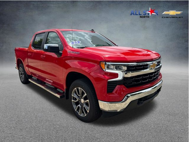 Red Hot 2023 Chevrolet Silverado 1500 Pickup Truck Four-Wheel Drive 8-Speed Automatic