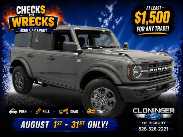 Carbonized Gray Metallic 2025 Ford Bronco SUV / Crossover Four-Wheel Drive Automatic