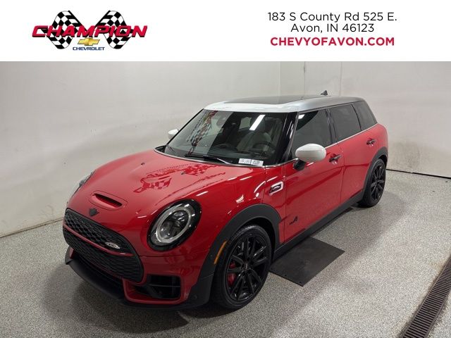 Chili Red 2024 MINI Cooper Clubman John Cooper Works ALL4 AWD Wagon All-Wheel Drive 8-Speed Automatic