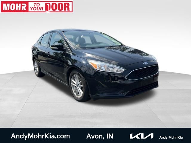 Shadow Black 2017 Ford Focus Sedan Front-Wheel Drive 6-Speed Automatic