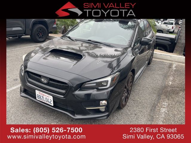 Crystal Black Silica 2017 Subaru WRX Limited Sedan All-Wheel Drive 6-Speed Manual