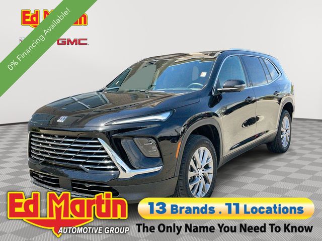 Black (Ebony Twilight Metallic) 2025 Buick Enclave Preferred AWD SUV / Crossover Four-Wheel Drive 8-Speed Automatic